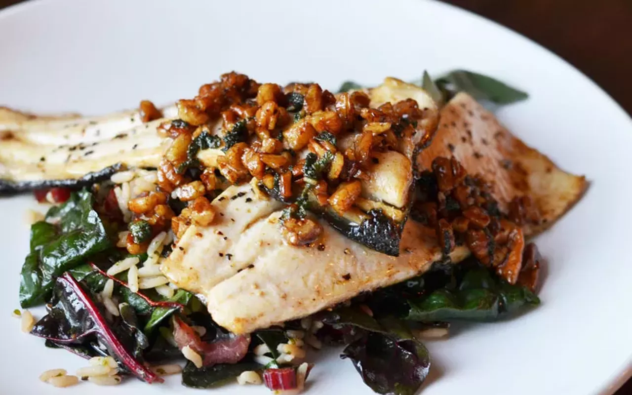 house trout at brick river cider co.