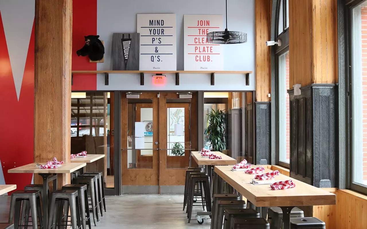 the dining room at the midwestern