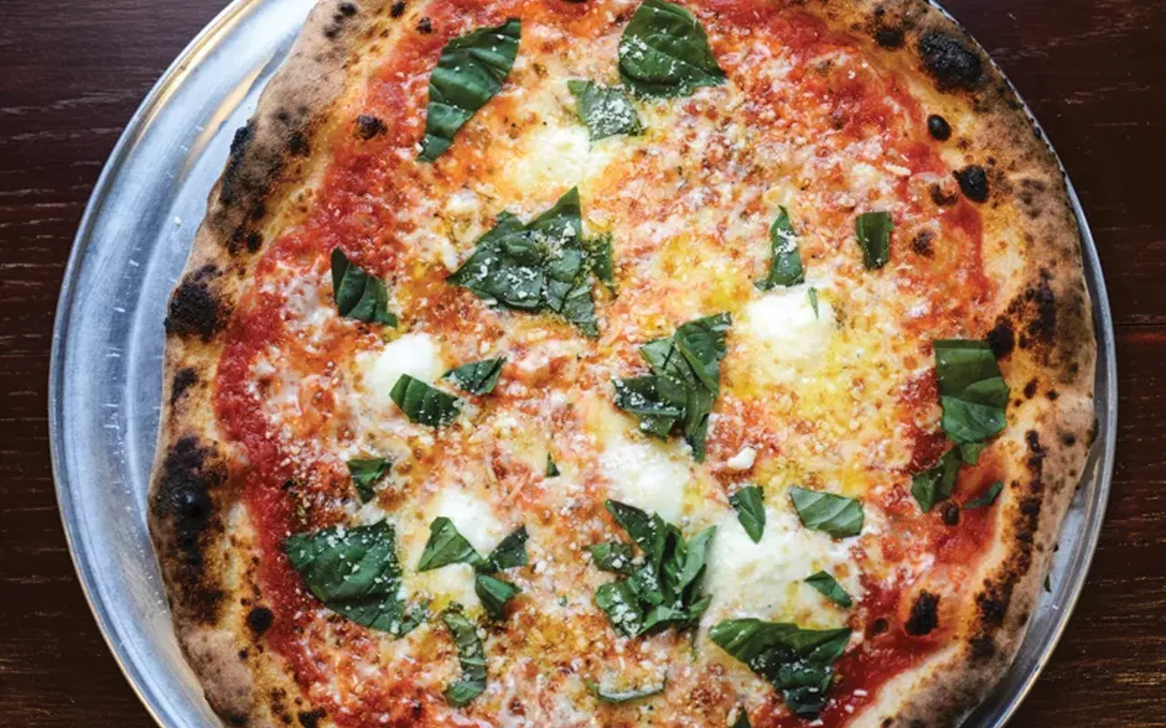 The Dom pizza from Melo's Pizzeria