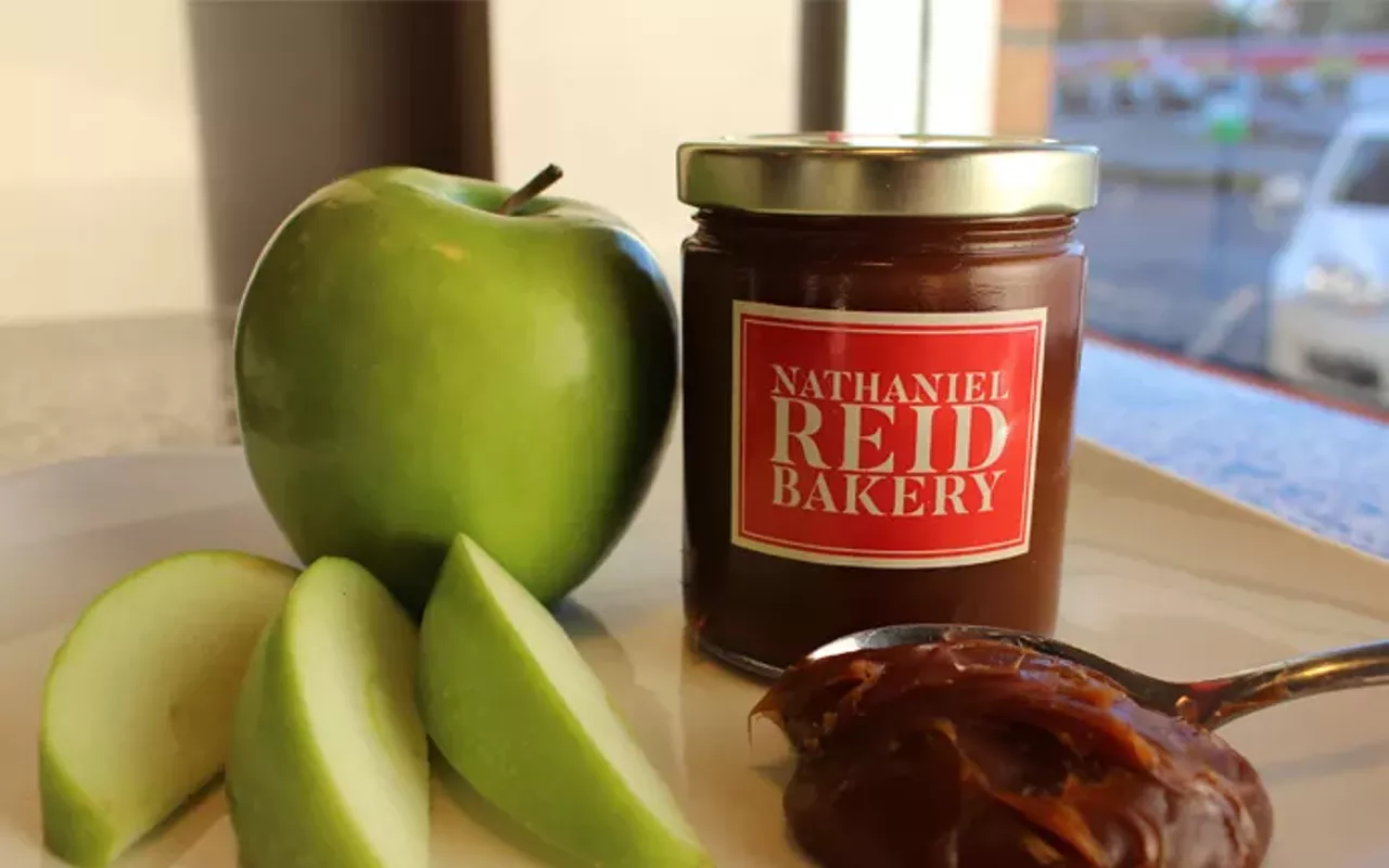 spiced caramel spread sold at the nathaniel reid bakery in kirkwood