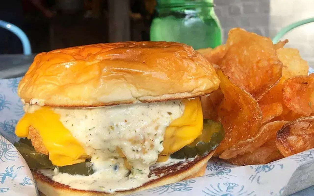 fried cod sandwich