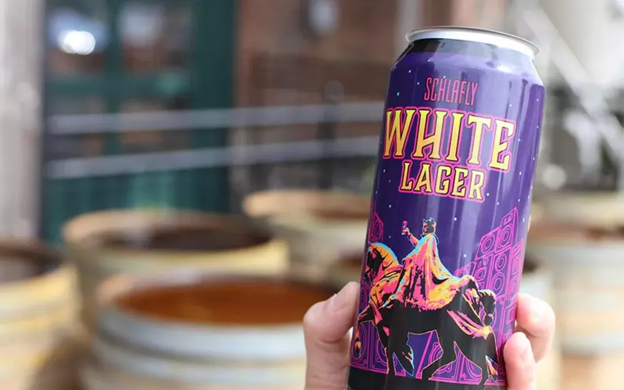 schlafly created commemorative cans of its white lager for the now-canceled loufest