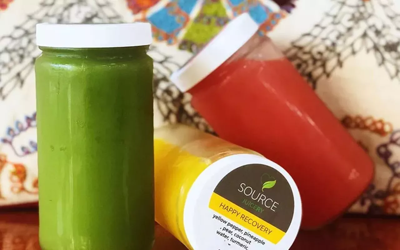 clean & juicy partners with source juicery for their cold-pressed juices