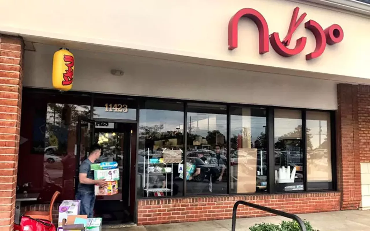 donations are collected for hurricane victims outside nudo house in creve coeur