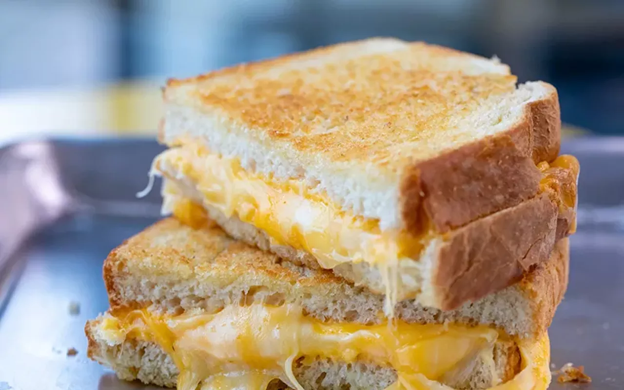 forever young grilled cheese from steve's meltdown