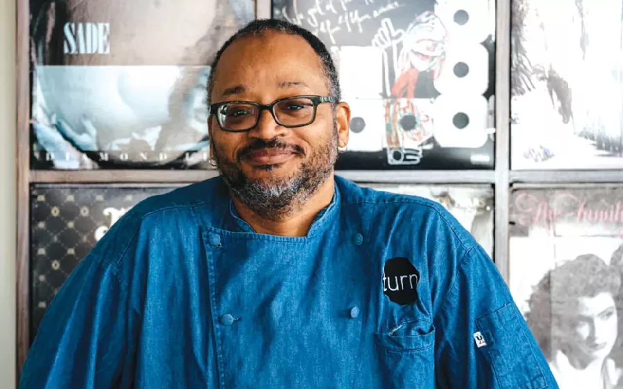 "impressive" doesn't even begin to describe david kirkland's record collection.